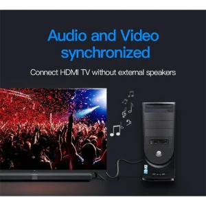 Vention DisplayPort-HDMI 3M Black
