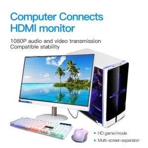 Vention DisplayPort-HDMI 3M Black