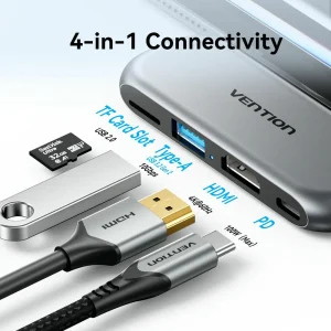Vention 4-in-1 USB-C THYH0