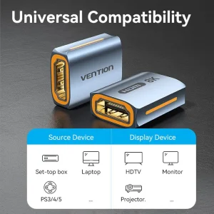 Vention HDMI™-A Female-Female 8K