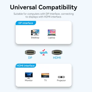 Vention DisplayPort-HDMI™ 5M Black