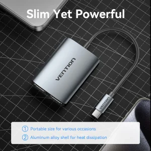 Vention USB-C to Dual-HDMI