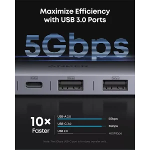Anker USB C HUB 7 in 1 Multi-Ports USB Adapter 4K@60Hz USB-C To HDMI Splitter A83D2HA1 - Image 6