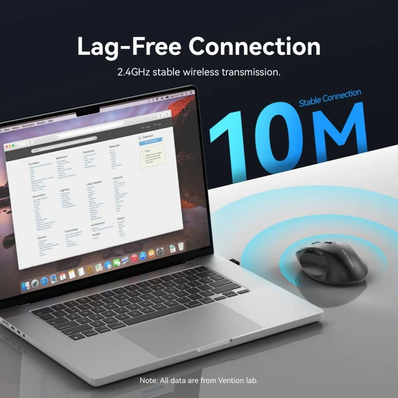 Vention Wireless Ergonomic KTHB0