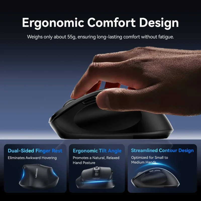 Vention Wireless Ergonomic KTHB0