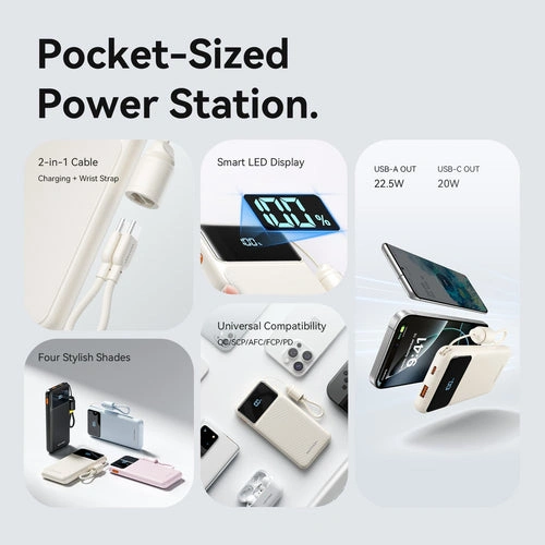 Vention white PowerBank XGYL0-39-TY
