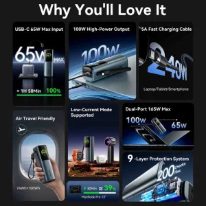 Vention 20000mAh PowerBank FKFH0