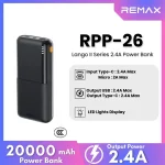 Remax Power bank 20000mAh RPP-26