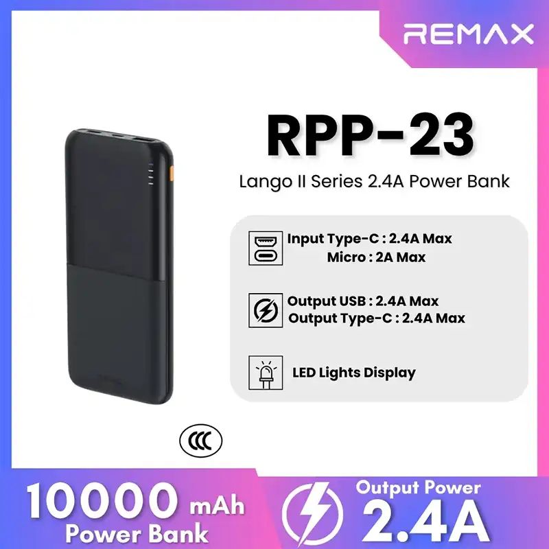 Remax Power Bank 10000mAh RPP-23