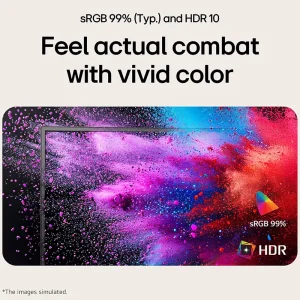 LG 27" FHD monitor