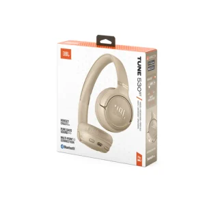 JBL wireless headphones beige