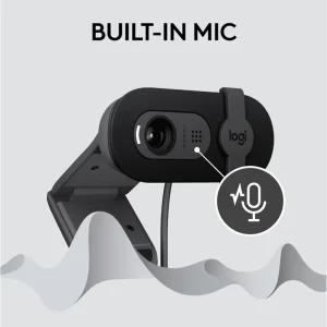 Logitech Webcam FHD Built-in-mic