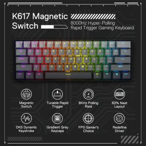 Redragon Keyboard magnetic switch