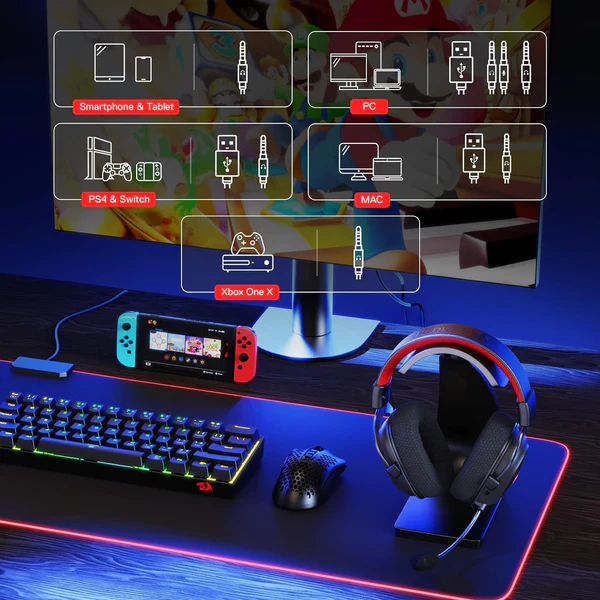 Redragon Wireless Gaming Headset
