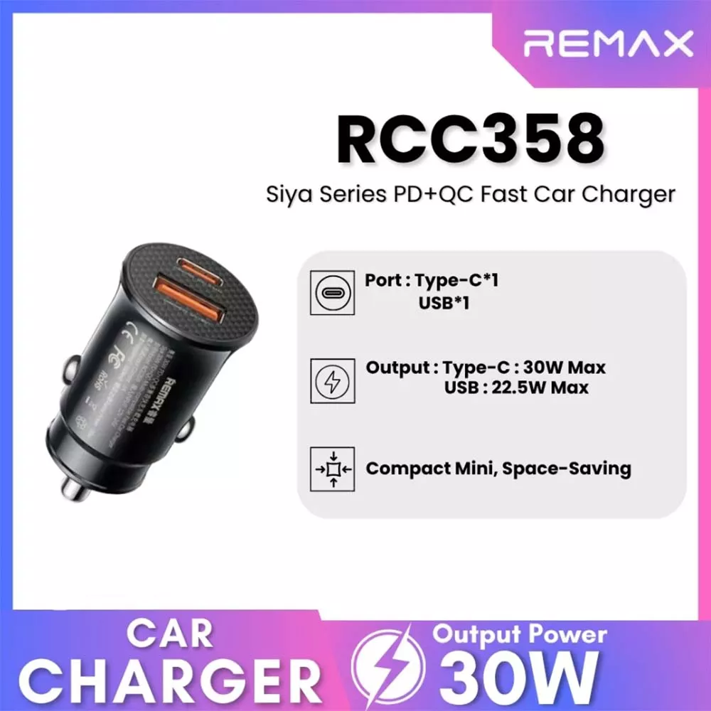 Remax RCC358 Car Charger