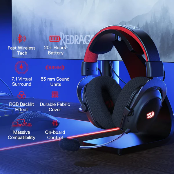 Redragon Wireless Gaming Headset