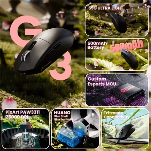 Attack Shark G3 Black