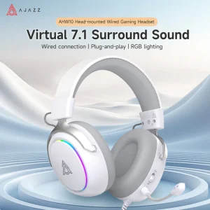 AJAZZ Gaming HeadSet White
