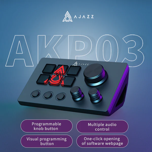 AJAZZ Keyboard Programmable Black