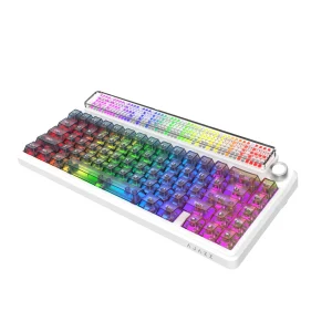 AJAZZ Keyboard White Peach Switch