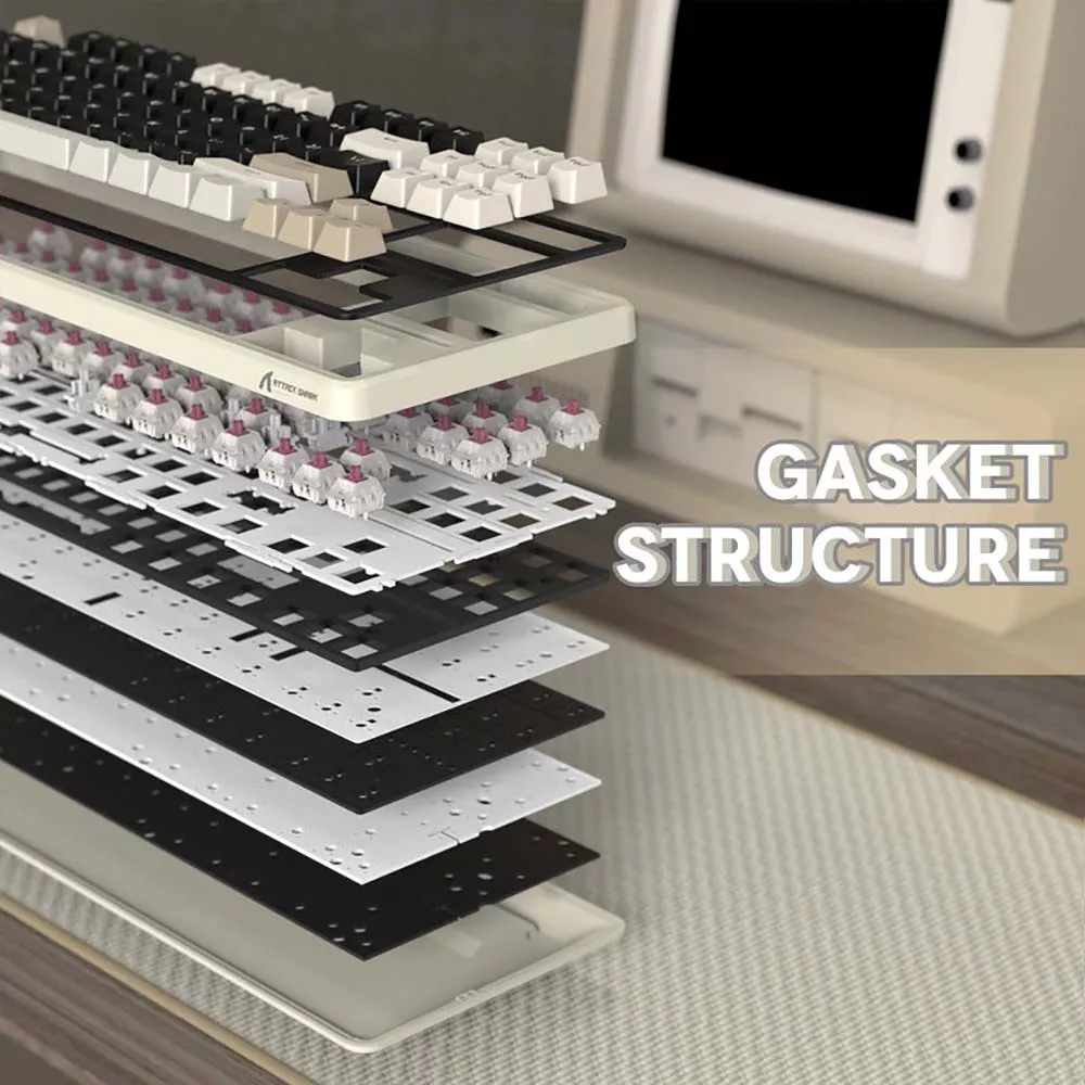 Hot Swap & Gasket Structure Strawberry Switch