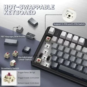 Tri-Mode Wireless Connectivity & Multi-Device Compatibility