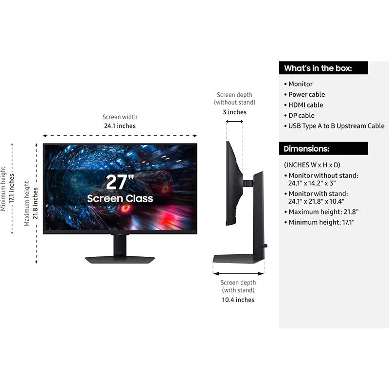 Samsung Odyssey G7 Monitor 27"