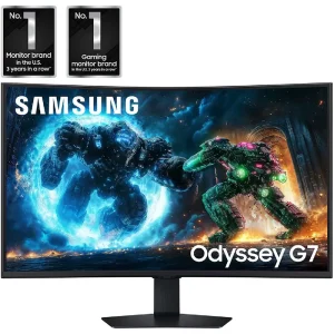 Samsung Odyssey G7 Monitor 37"