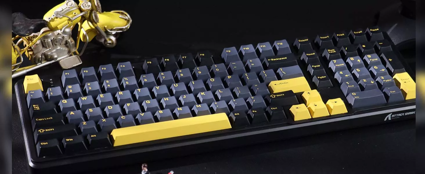 Compact Full-Size Layout Strawberry Switch