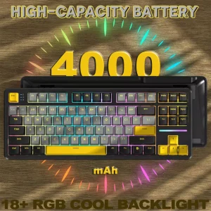 PBT Keycaps & Full-key RGB Backlit