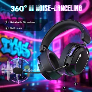 Dual Microphones for Gaming & Calls