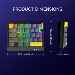 AJAZZ Keyboard Ice Island Switch