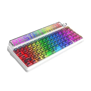 AJAZZ Keyboard White Peach Switch