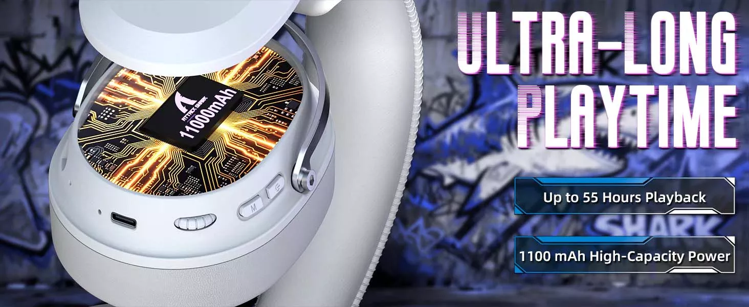 Smart Audio Software & Long-Lasting Battery