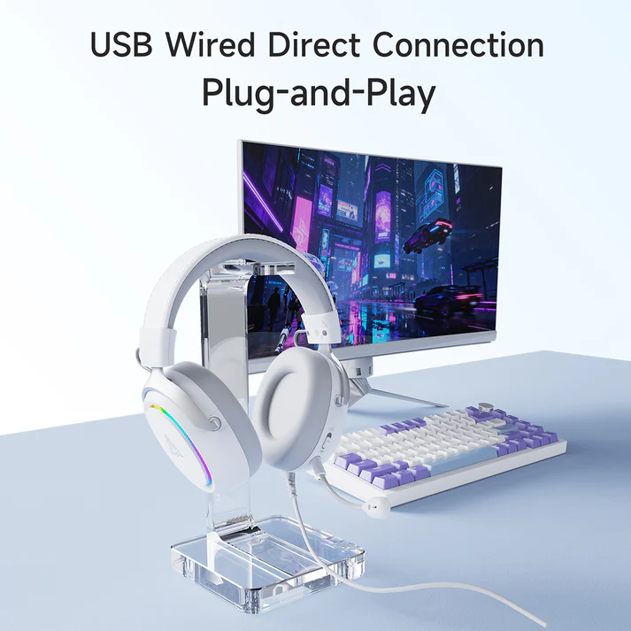 AJAZZ Gaming HeadSet White