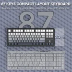 Attack Shark X87 Grey