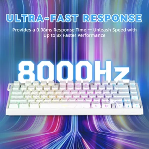 ATTACK SHARK R82 White