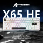 ATTACK SHARK X65 White