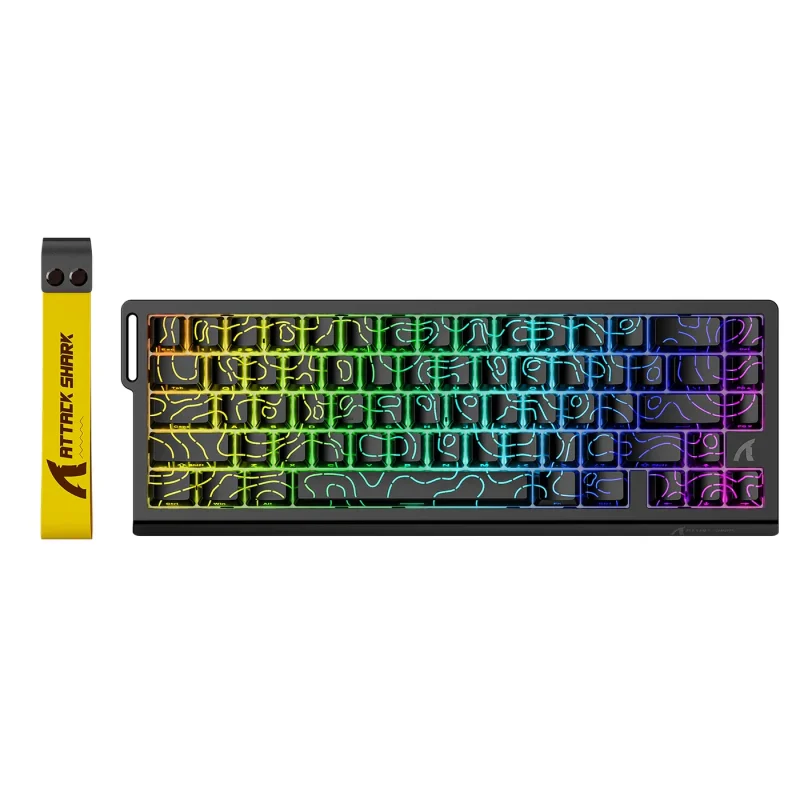 ATTACK SHARK X68 HE Black Contours