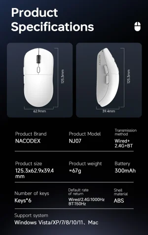 AJAZZ Gaming Mouse NJ07