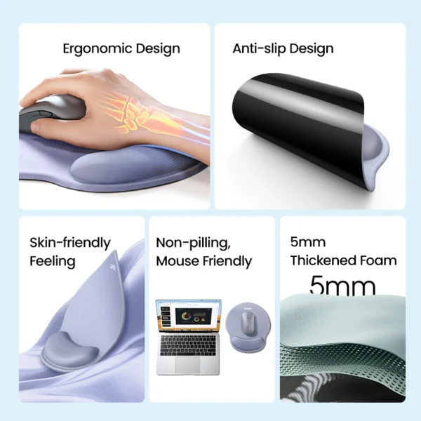 UGREEN ERGONOMIC MOUSE PAD 
