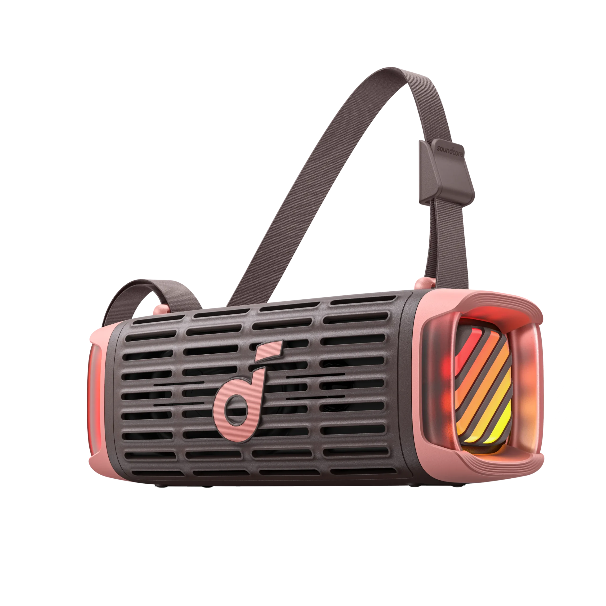 soundcore Bluetooth Speaker Boom3i (1) Desert Rose Brown