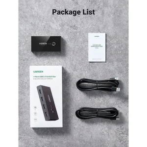 UGREEN 4-port USB 3.0 switch 