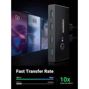 UGREEN 4-port USB 3.0 switch