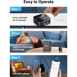 UGREEN Bluetooth-5.3 Receiver Audio