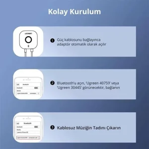 UGREEN Bluetooth-5.1 Receiver Audio