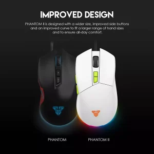 Fantech Phantom II VX6 Gaming Mouse White - Image 3