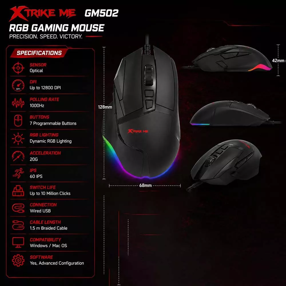 Xtrike Me GM-502 Mouse