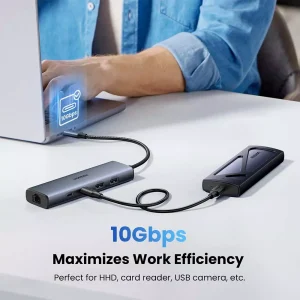 1 USB-A 3.2 Female