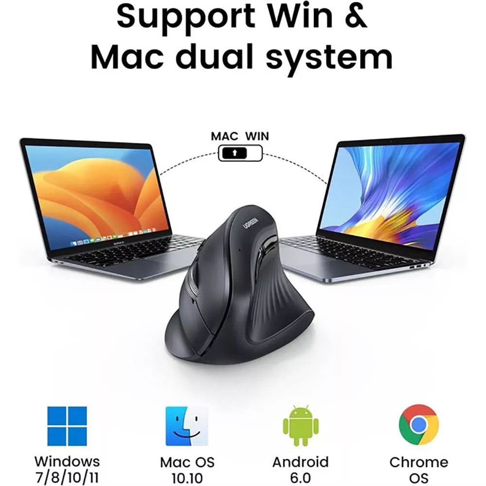 UGreen 45759 Mouse Black